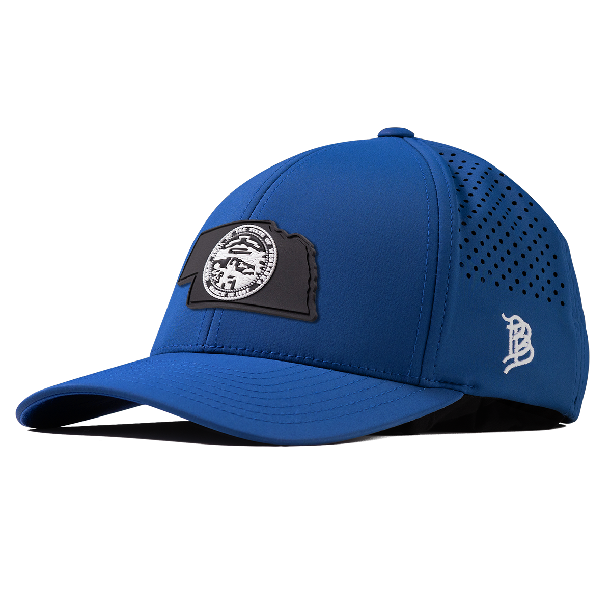 Nebraska Vintage Curved Performance Royal