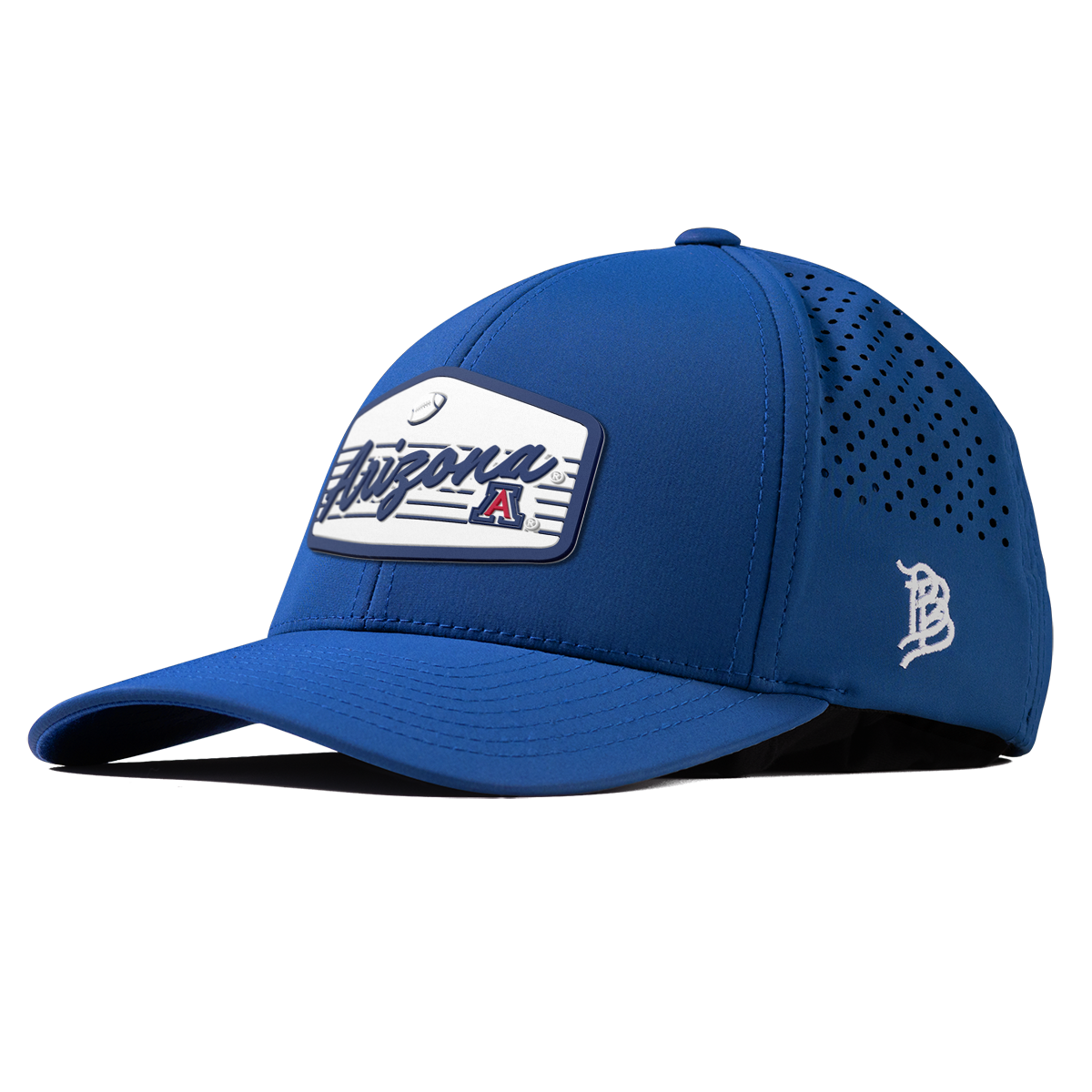 University of Arizona "Wildcats Football" Curved Performance Royal