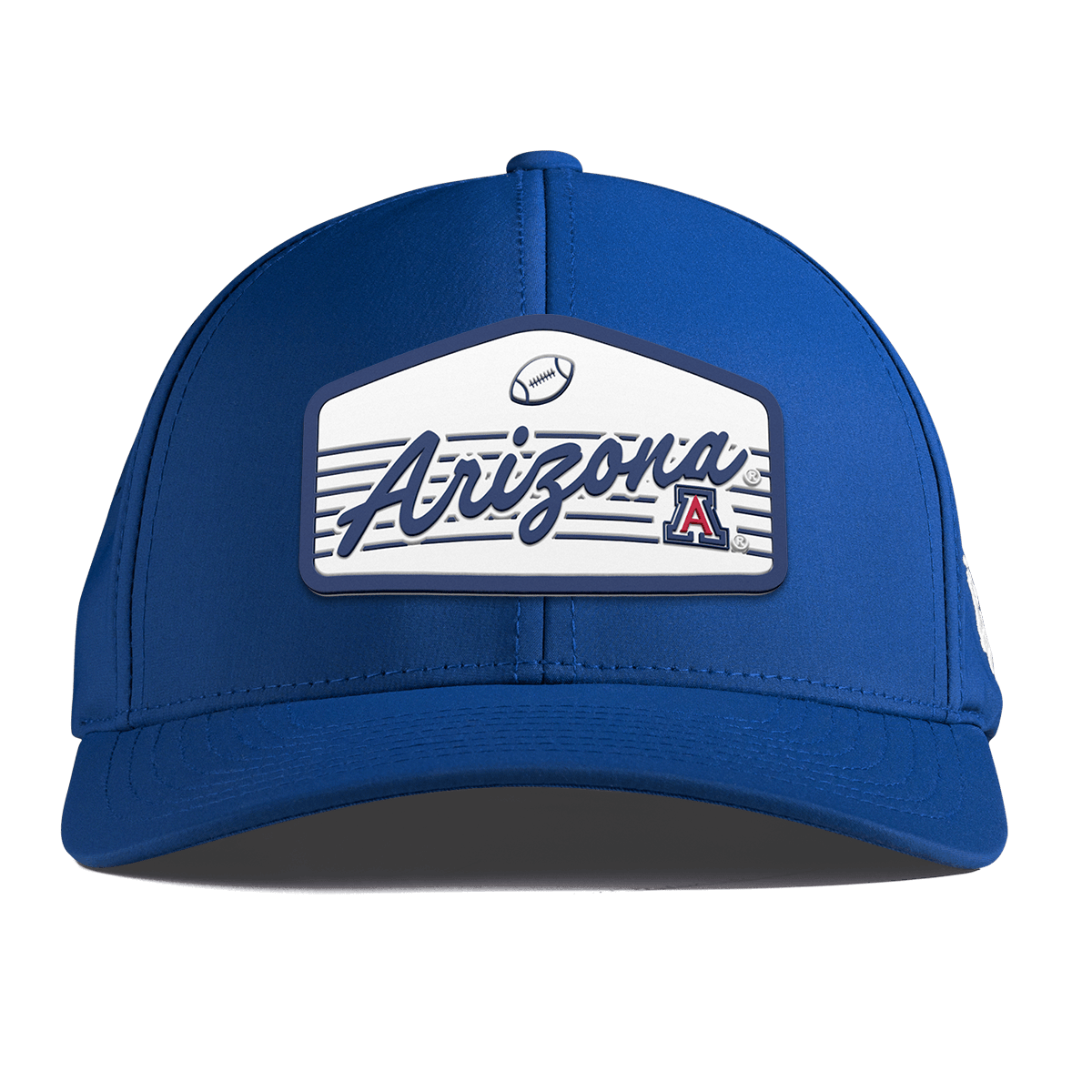 University of Arizona "Wildcats Football" Curved Performance Royal