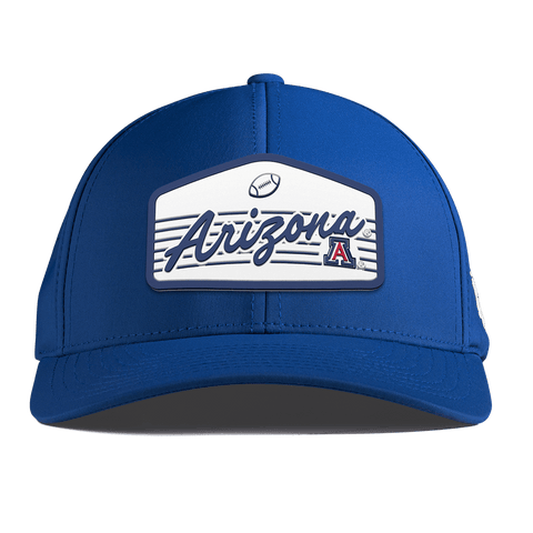 University of Arizona "Wildcats Football" Curved Performance Royal