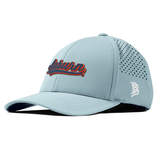 Auburn University "Auburn Script" Curved Performance Sky Blue