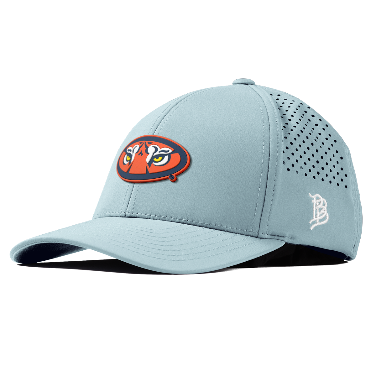 Auburn University "Auburn Tiger Eyes" Curved Performance Sky Blue