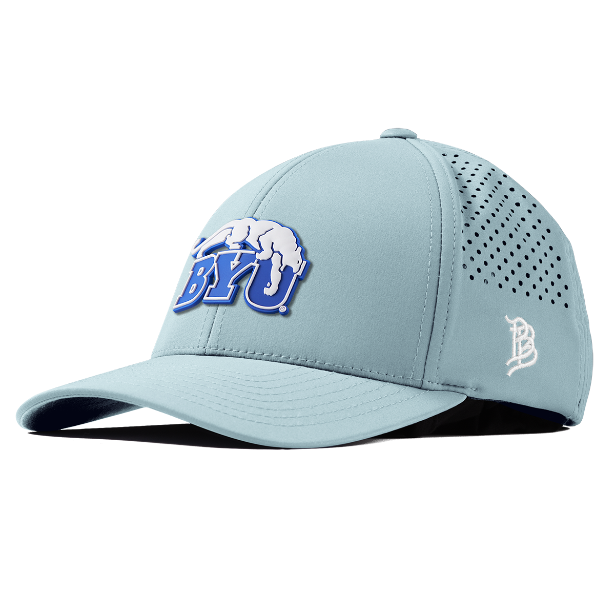 BYU "BYU Cougars" Curved Performance SKy Blue