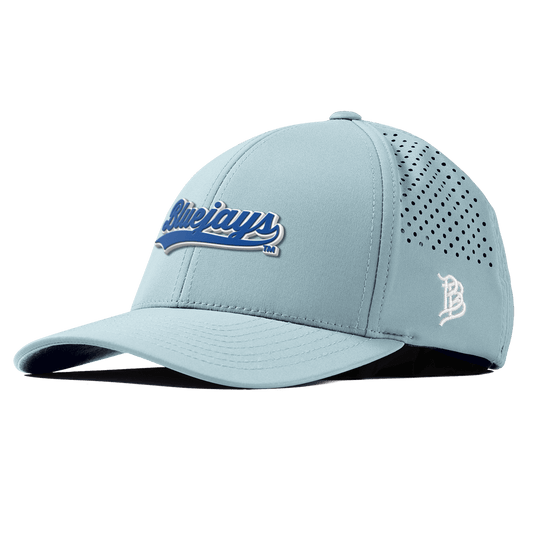 Creighton University "Bluejays Script" Curved Performance Sky Blue