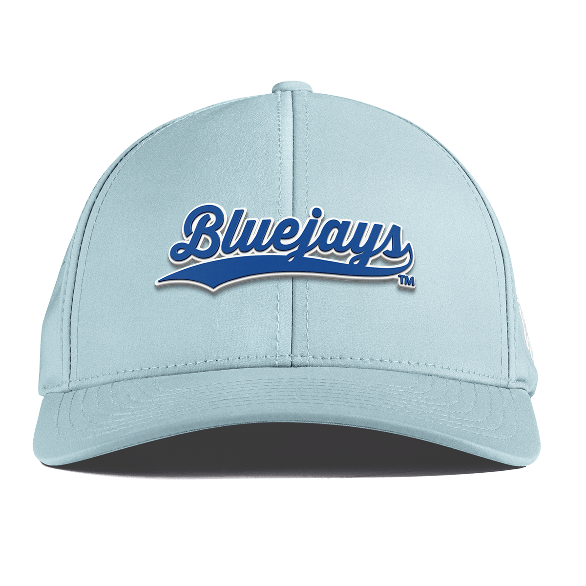 Creighton University "Bluejays Script" Curved Performance Sky Blue