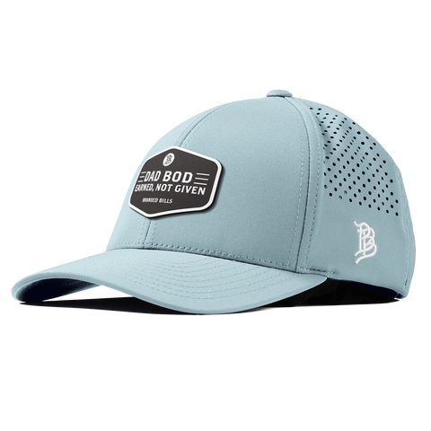 Dad Bod Curved Performance Sky Blue