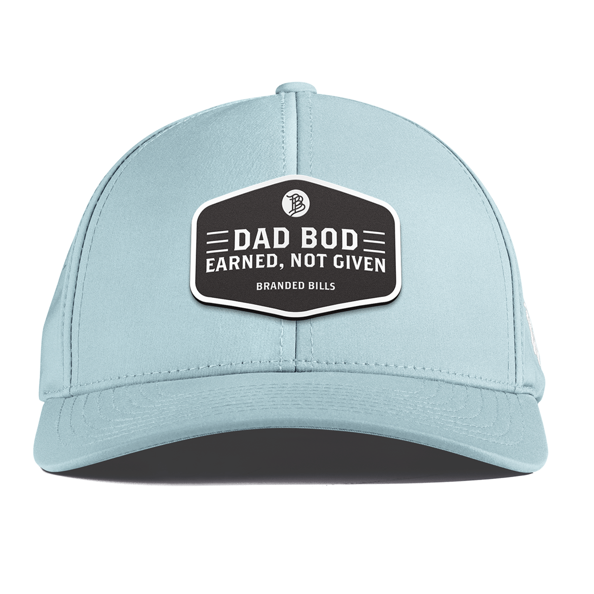 Dad Bod Curved Performance Sky Blue