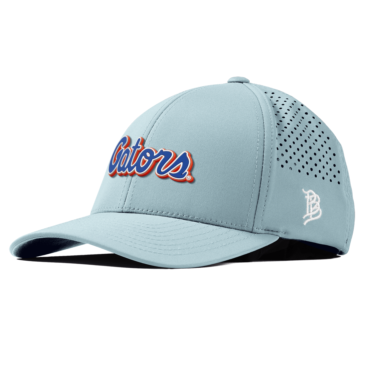 University of Florida "Gator Script" Curved Performance Sky Blue