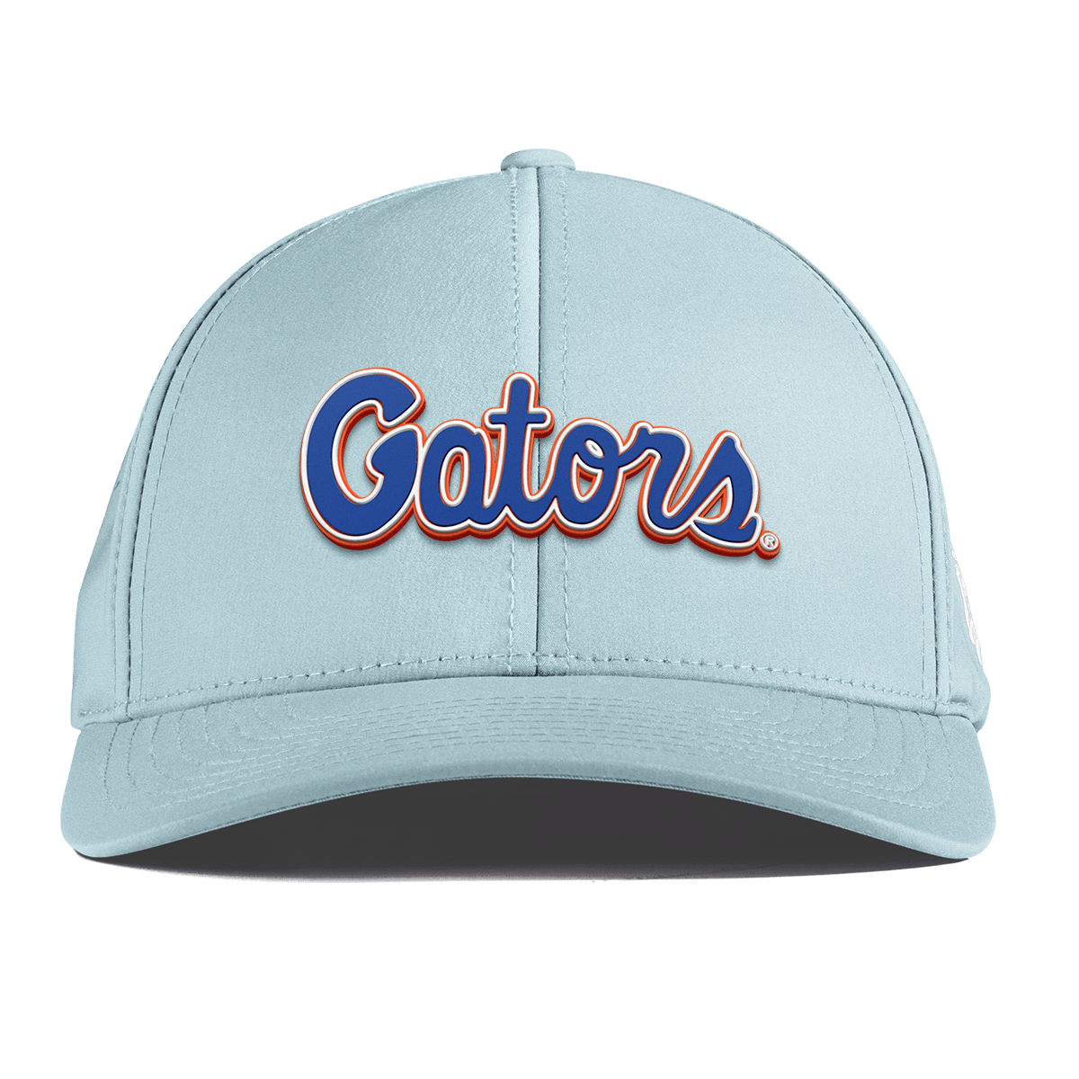 University of Florida "Gator Script" Curved Performance Sky Blue