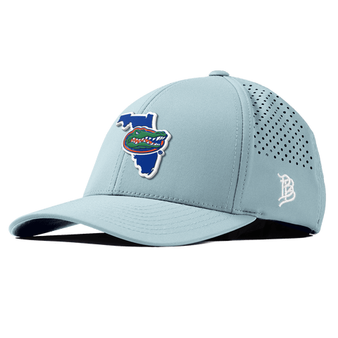 University of Florida "Gator State" Curved Performance Sky Blue
