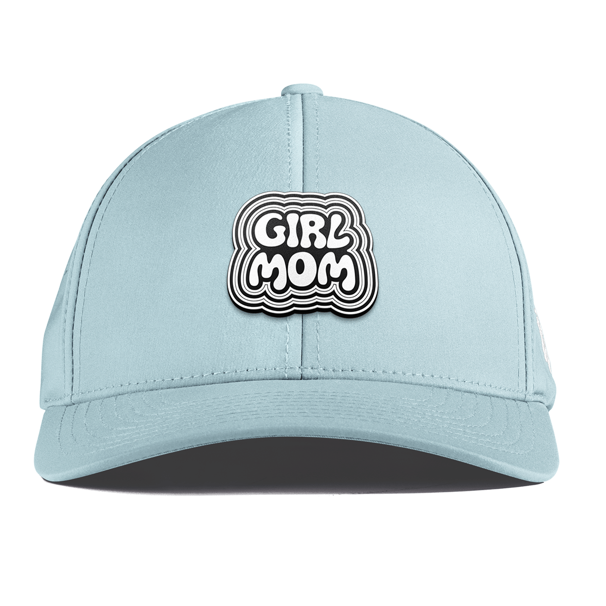 Girl Mom Curved Performance Sky Blue