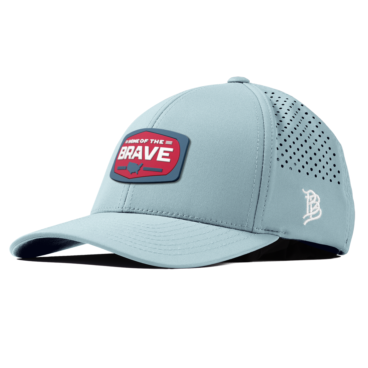 Home of the Brave Curved Performance Sky Blue