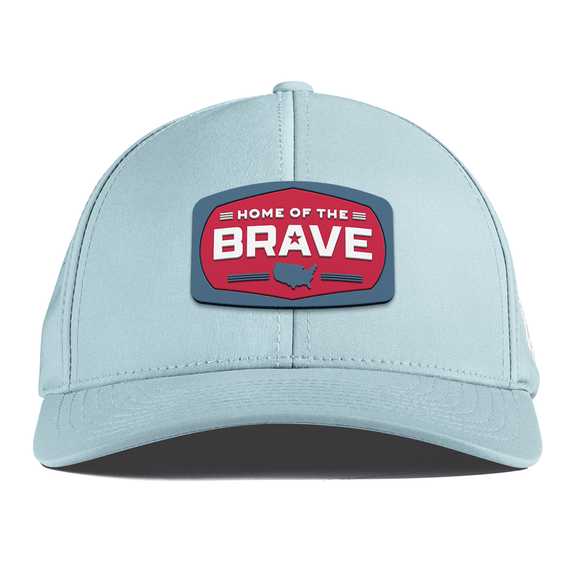 Home of the Brave Curved Performance Sky Blue