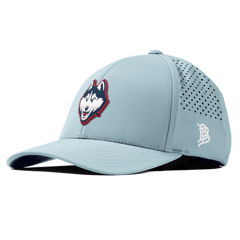 University of Connecticut "Huskies Mascot" Curved Performance Sky Blue