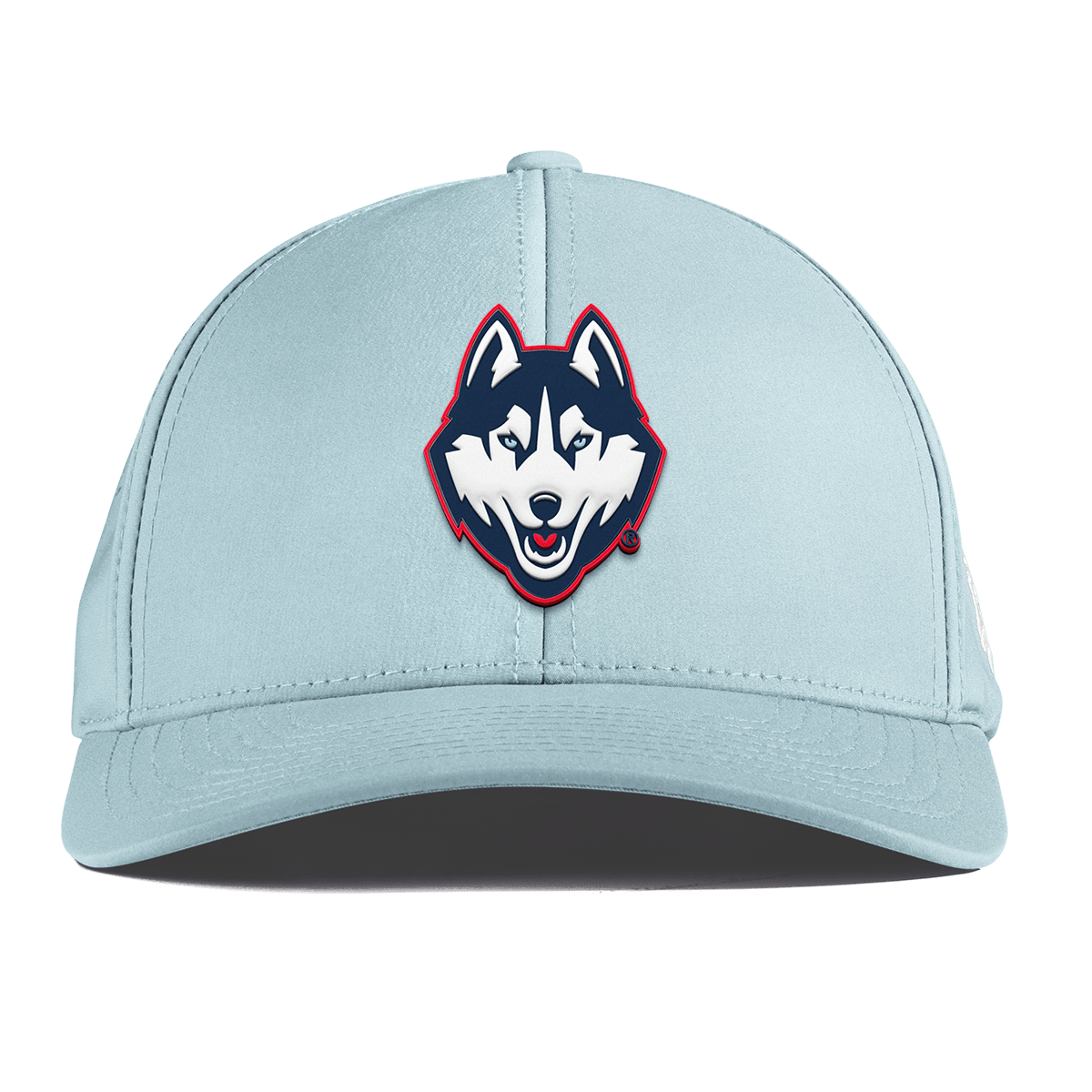 University of Connecticut "Huskies Mascot" Curved Performance Sky Blue