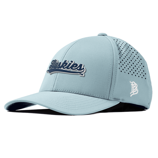 University of Connecticut "Huskies Script" Curved Performance Sky Blue