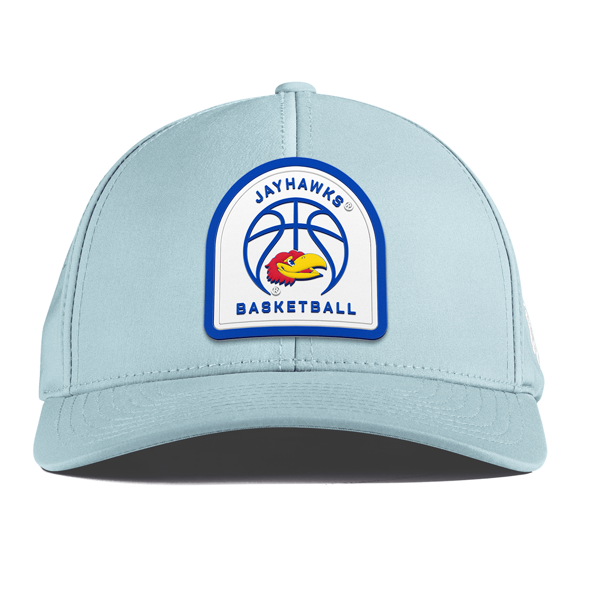University of Kansas "Kansas Basketball" Curved Performance Sky Blue