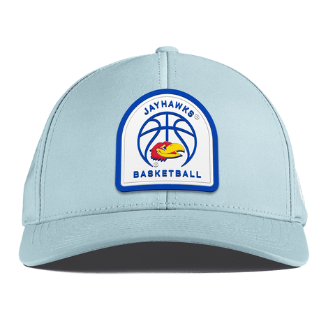 University of Kansas "Kansas Basketball" Curved Performance Sky Blue