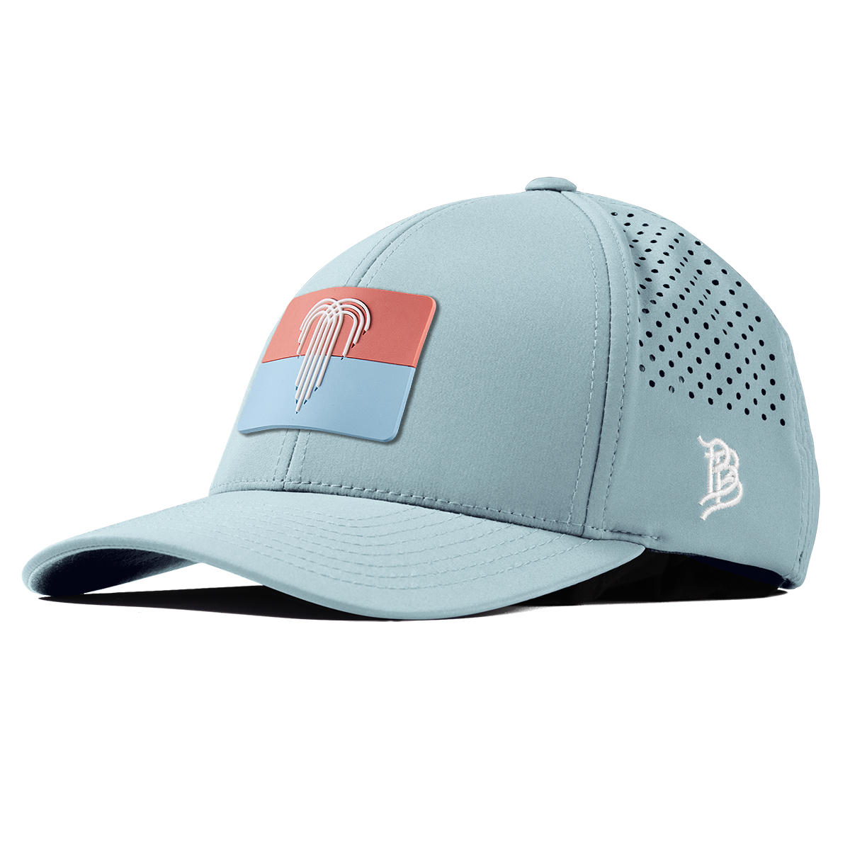 Kansas City Flag Curved Performance Sky Blue