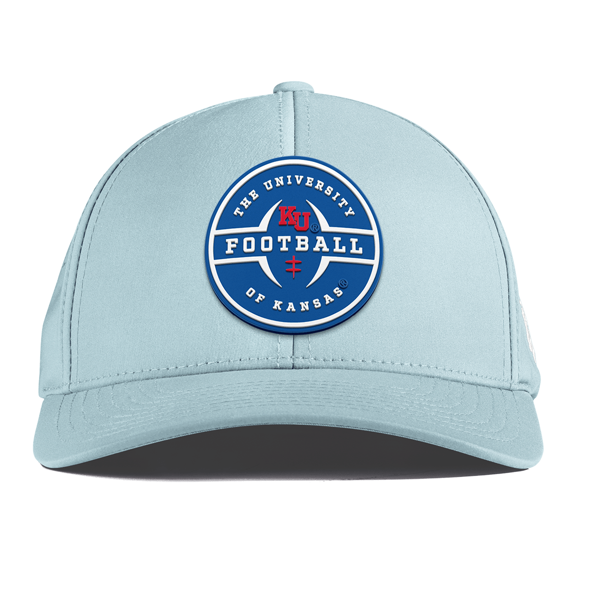 University of Kansas "Kansas Football Legacy" Curved Performance Sky Blue