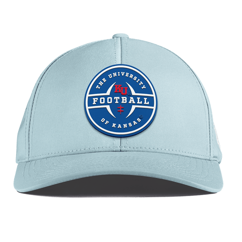 University of Kansas "Kansas Football Legacy" Curved Performance Sky Blue