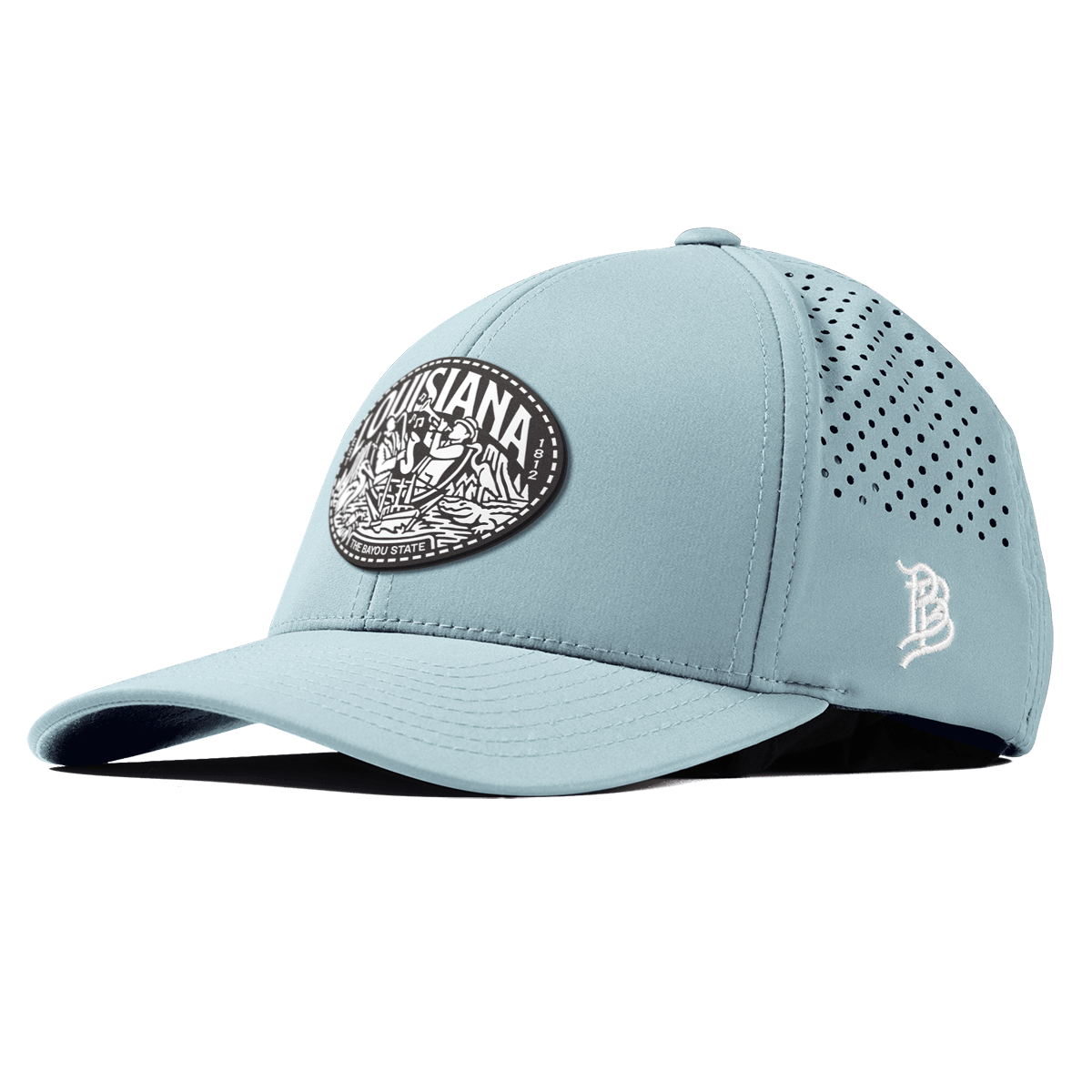 Louisiana Traveler Curved Performance Sky Blue