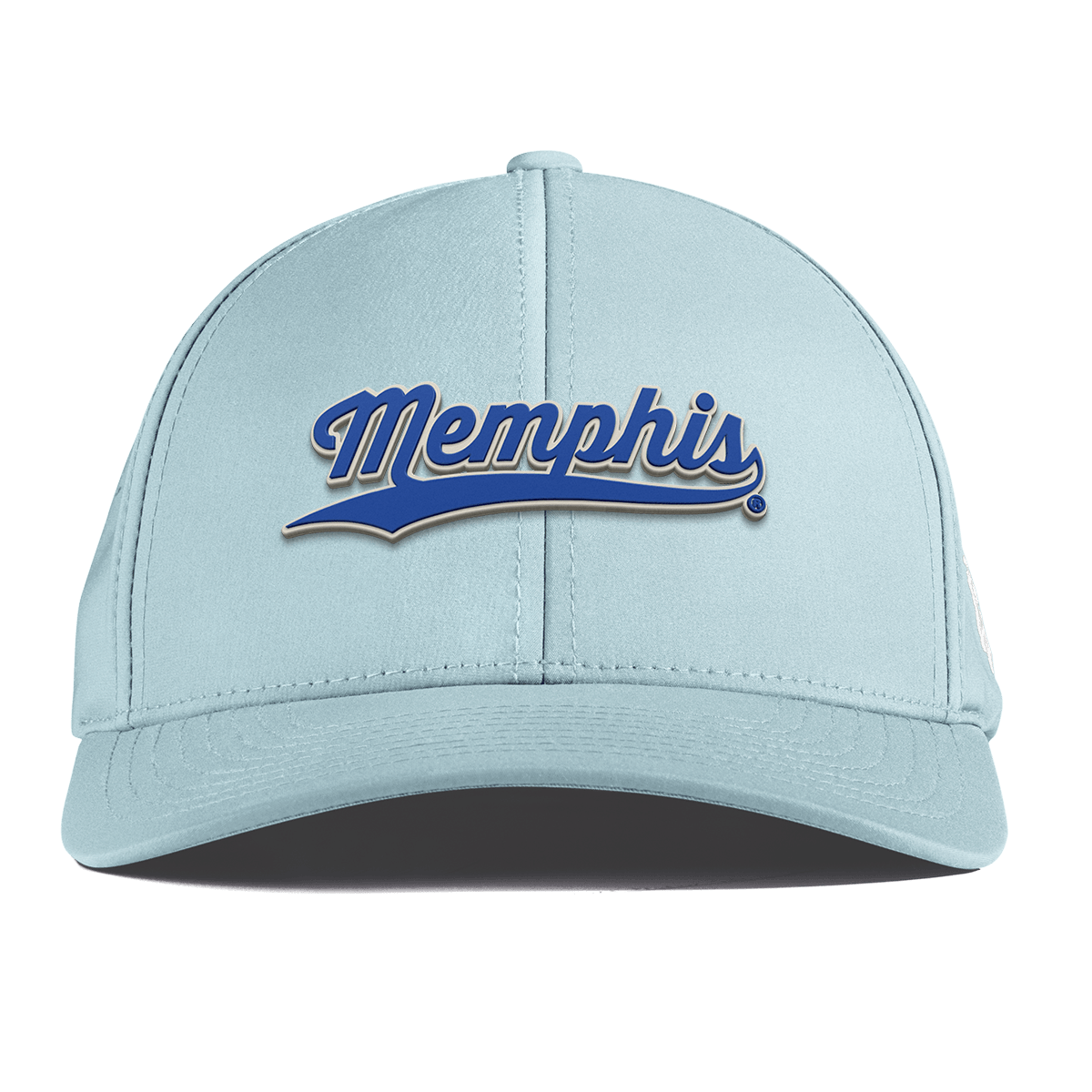 University of Memphis "Memphis Script" Curved Performance Sky Blue