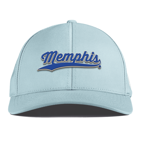 University of Memphis "Memphis Script" Curved Performance Sky Blue