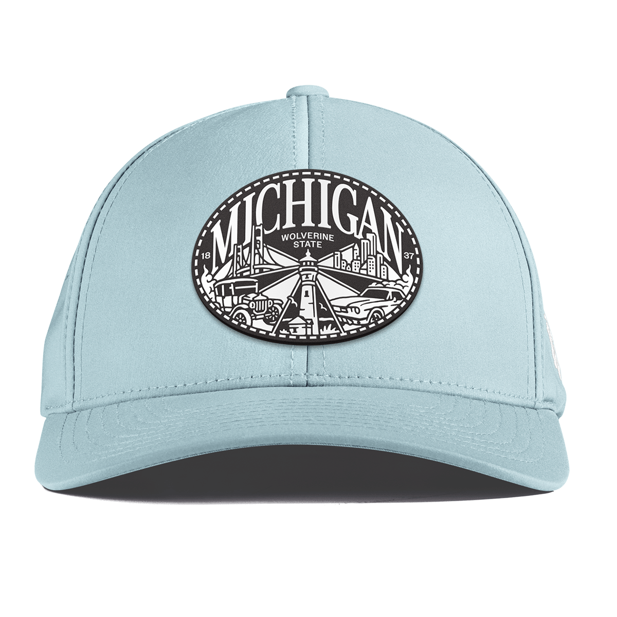 Michigan Traveler Curved Performance Sky Blue