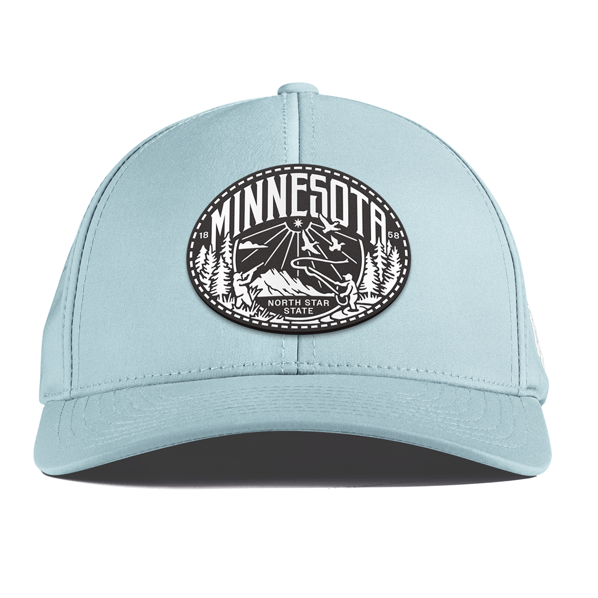 Minnesota Traveler Curved Performance Sky Blue