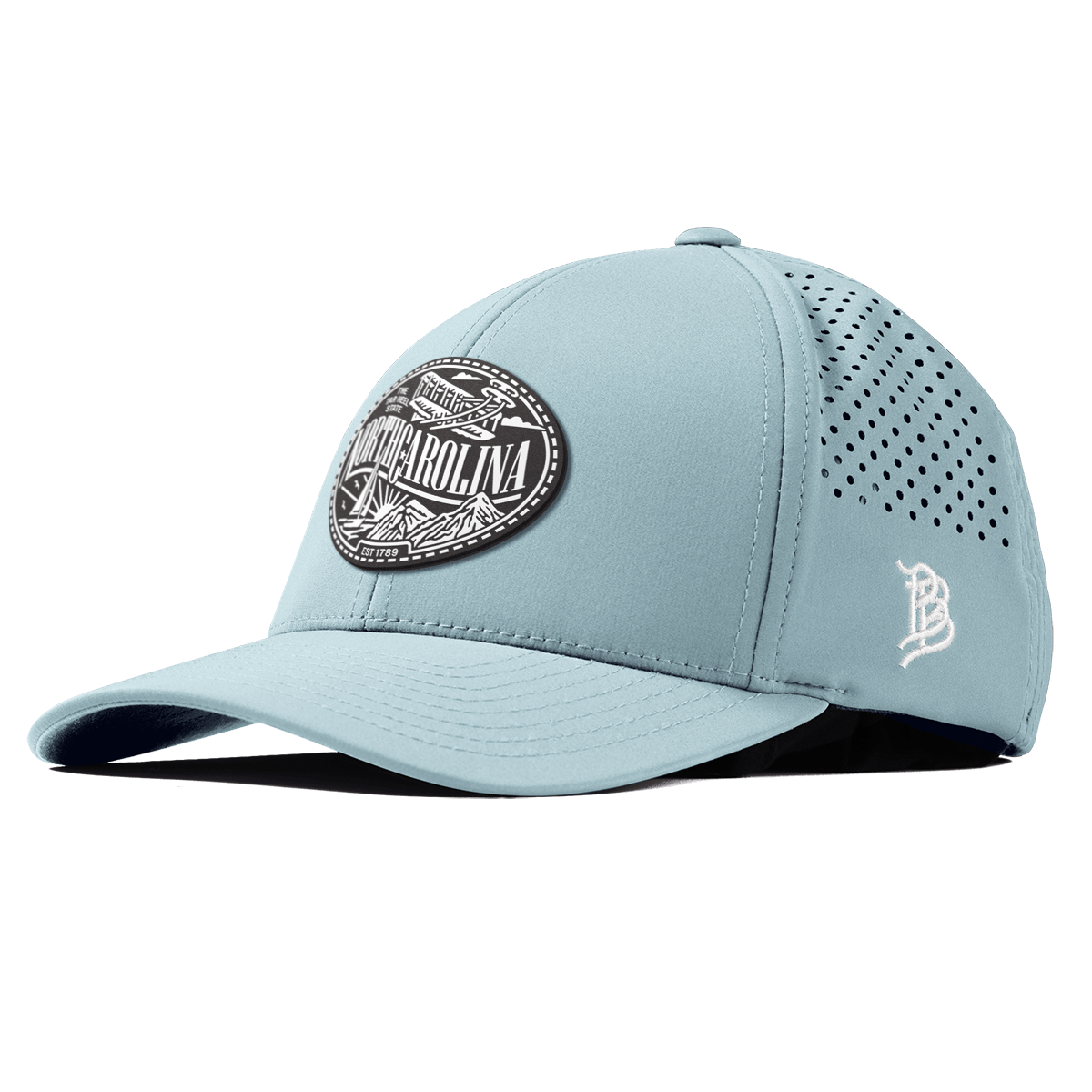 North Carolina Traveler Curved Performance Sky Blue