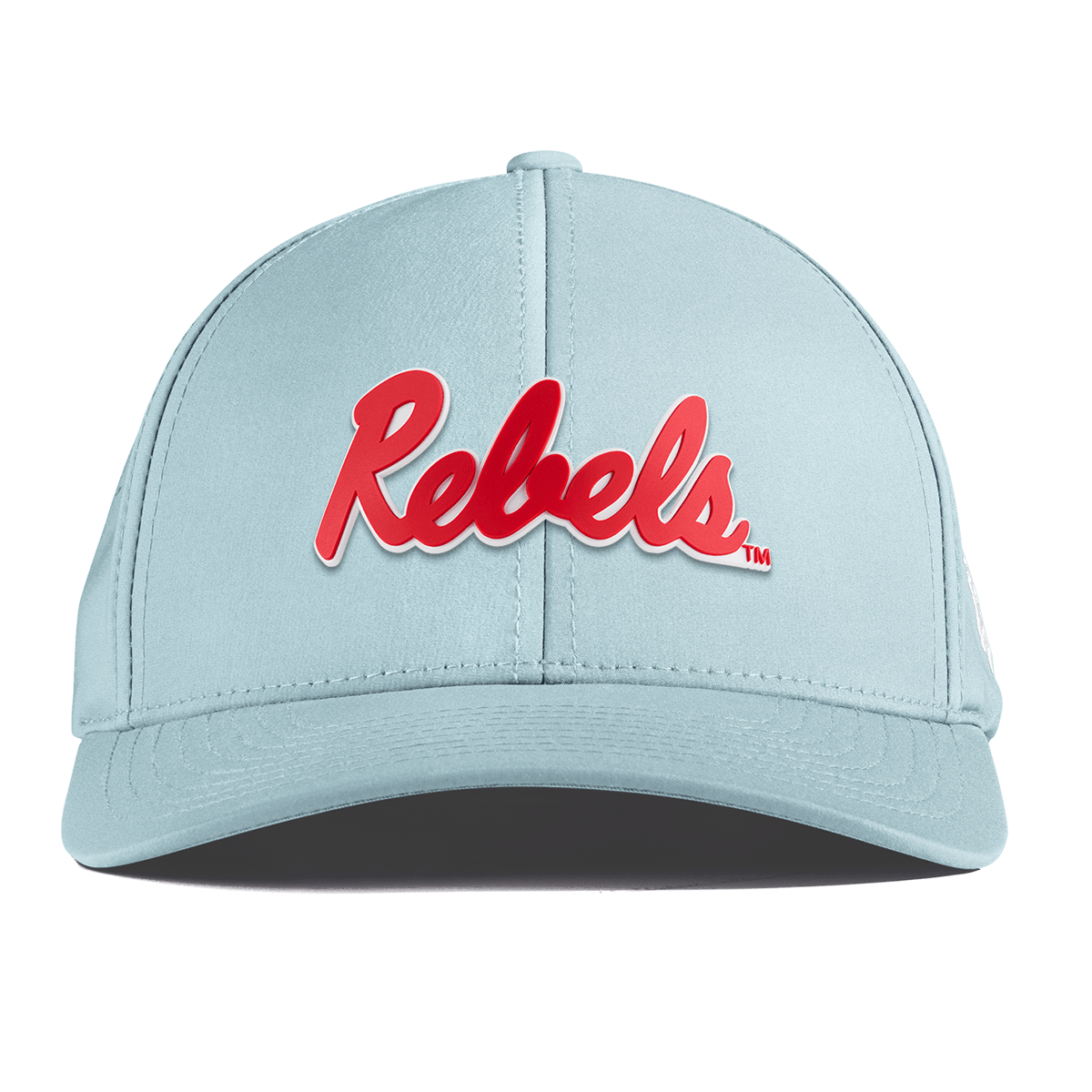 University of Mississippi "Ole Miss Crimson Rebels" Curved Performance Sky Blue