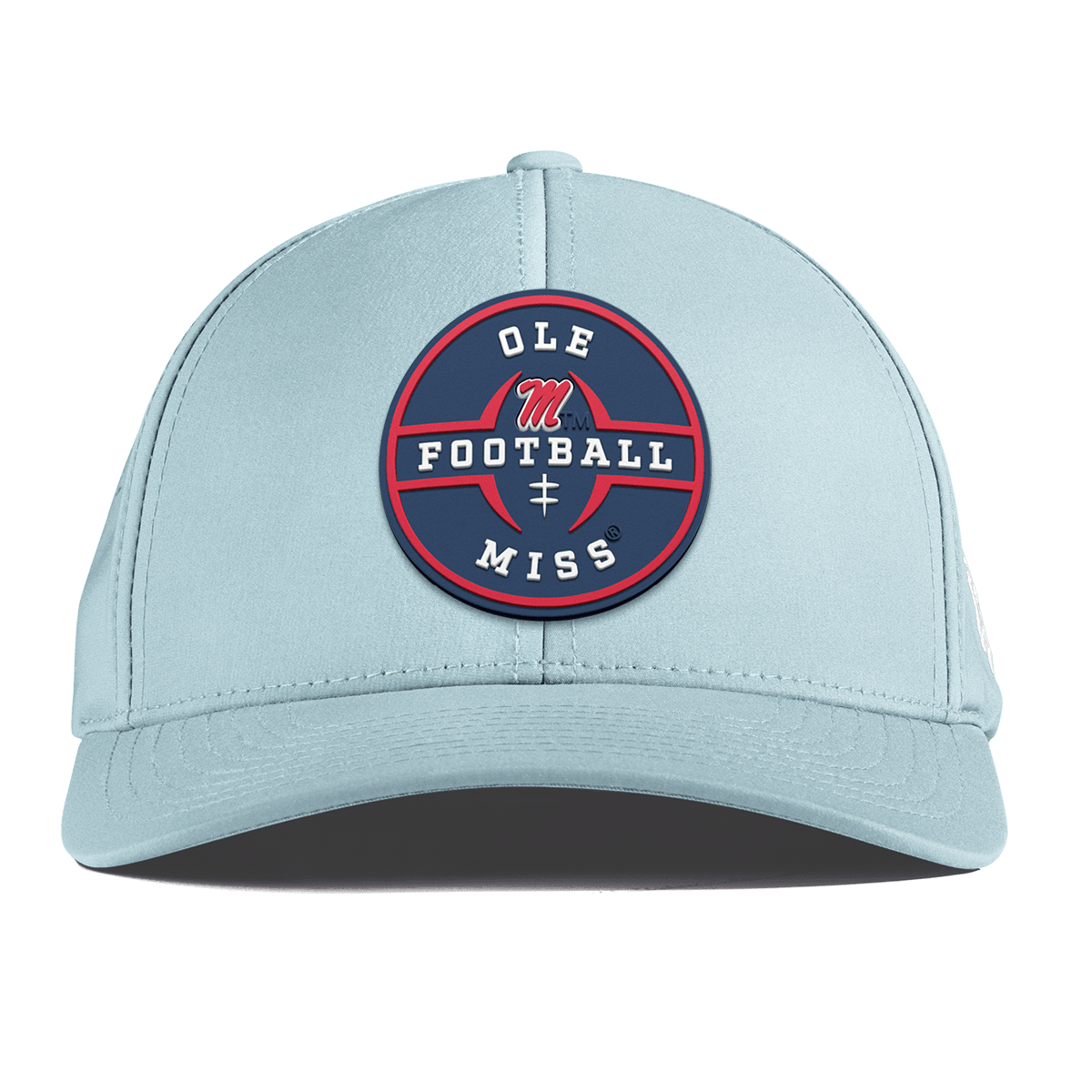 University of Mississippi "Ole Miss Football Legacy" Curved Performance Sky Blue