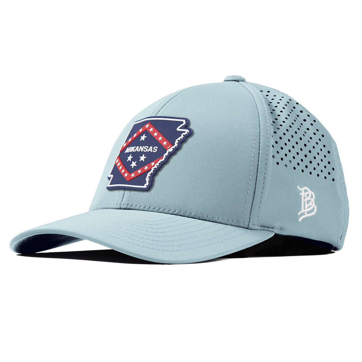 Arkansas Patriot Series Curved Performance Sky Blue