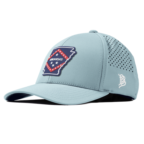 Arkansas Patriot Series Curved Performance Sky Blue