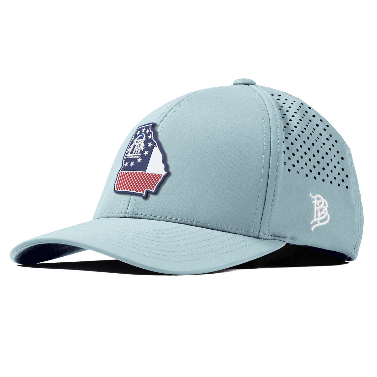 Georgia Patriot Series Curved Performance Sky Blue