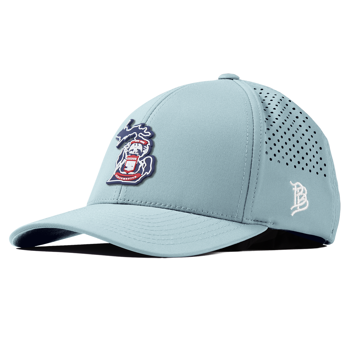 Michigan Patriot Series Curved Performance Sky Blue
