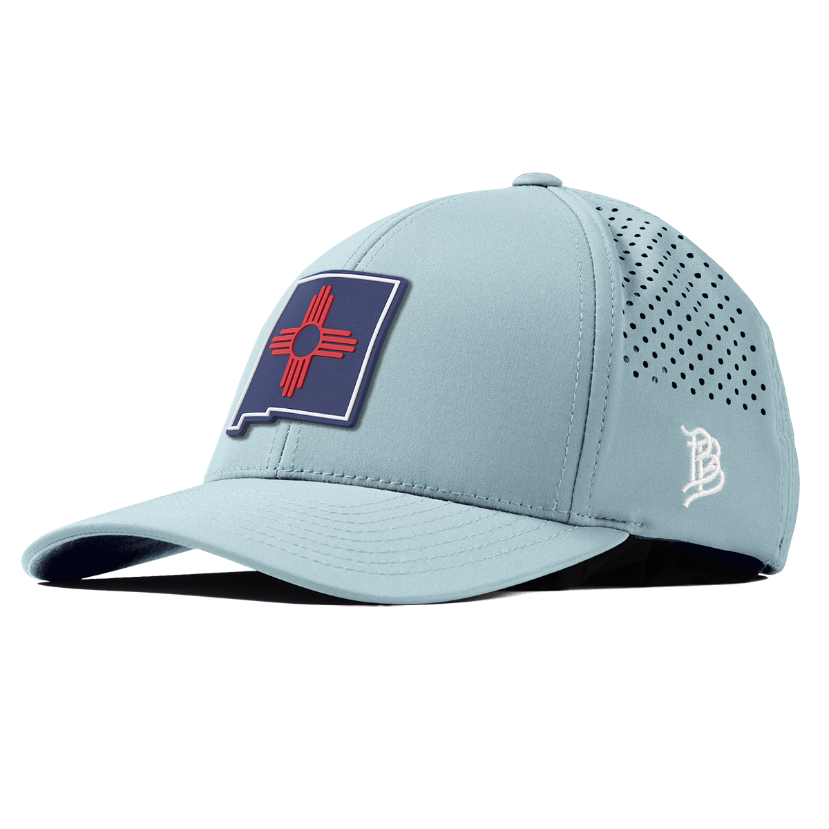 New Mexico Patriot Series Curved Performance Sky Blue