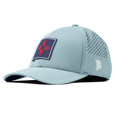 New Mexico Patriot Series Curved Performance Sky Blue