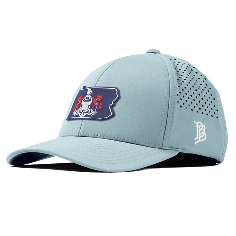 Pennsylvania Patriot Series Curved Performance Sky Blue