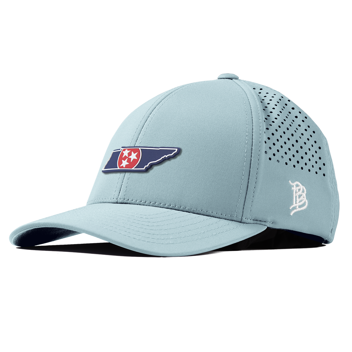 Tennessee Patriot Series Curved Performance Sky Blue
