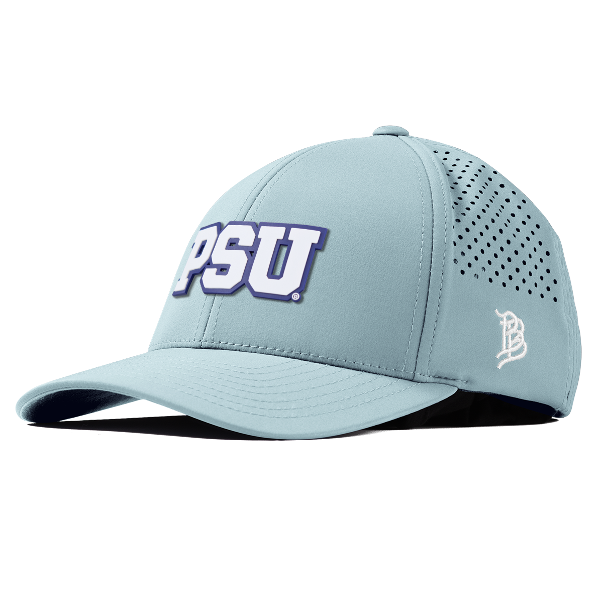 Pennsylvania State University "Penn State Block" Curved Performance Sky Blue