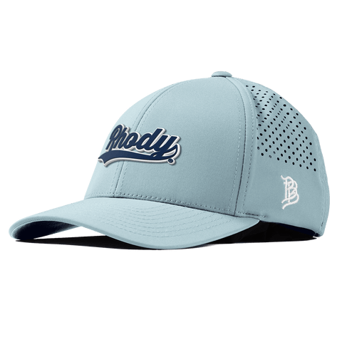 University of Rhode Island "Rhody Script" Curved Performance Sky Blue