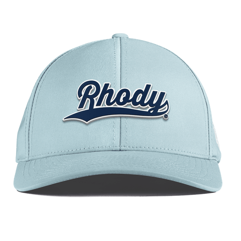 University of Rhode Island "Rhody Script" Curved Performance Sky Blue