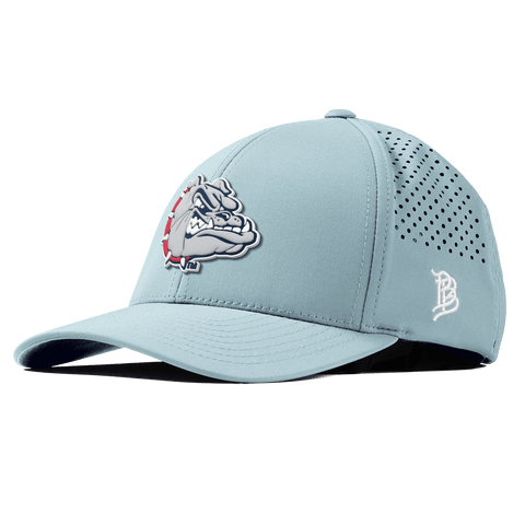 Gonzaga University "Spike The Bulldog" Curved Performance Sky Blue