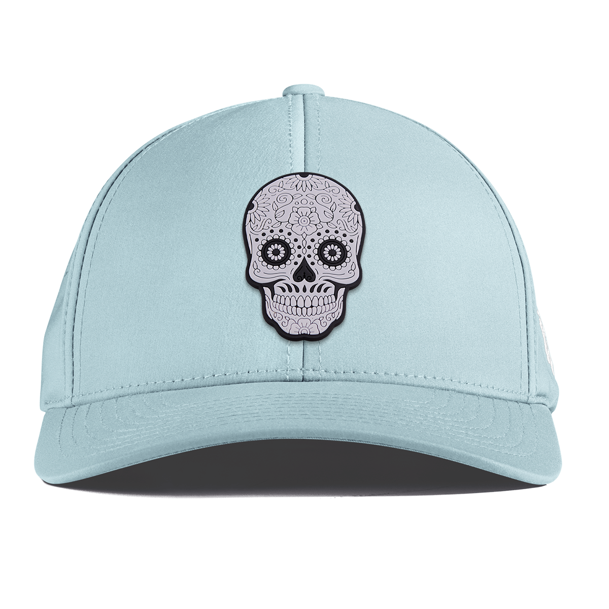 Sugar Skull PVC Curved Performance Sky Blue