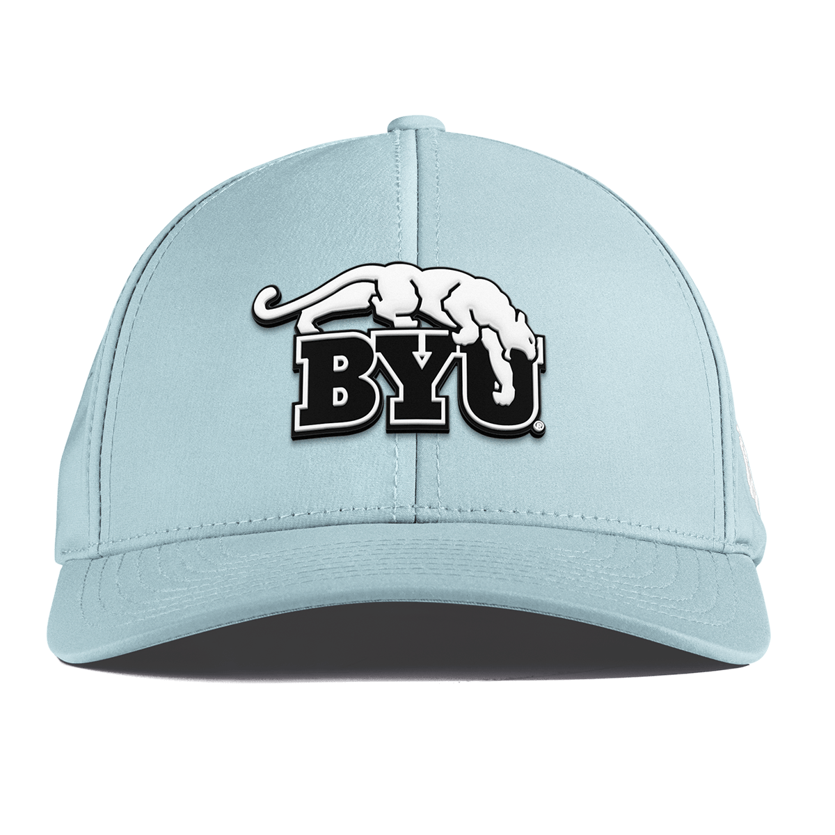 Brigham Young University "Vintage BYU Cougars" Curved Performance Sky Blue
