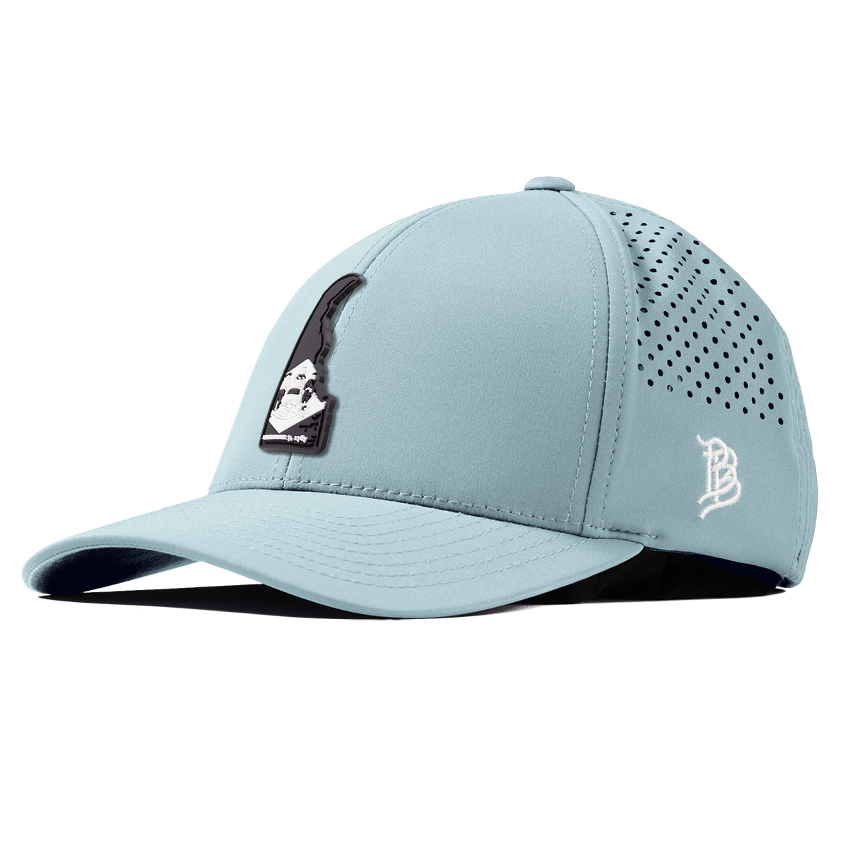 Delaware Vintage Curved Performance Sky Blue