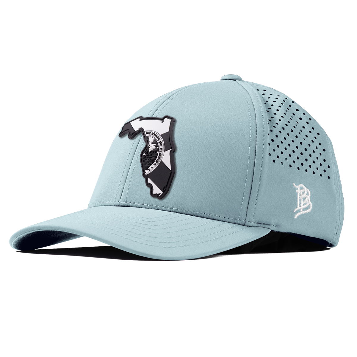 Florida Vintage Curved Performance Sky Blue