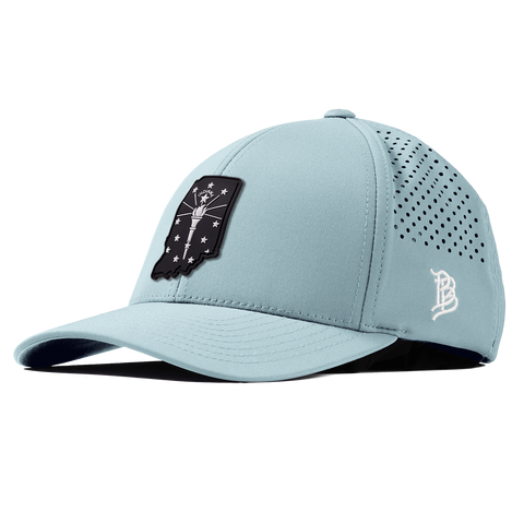 Indiana Vintage Curved Performance Sky Blue